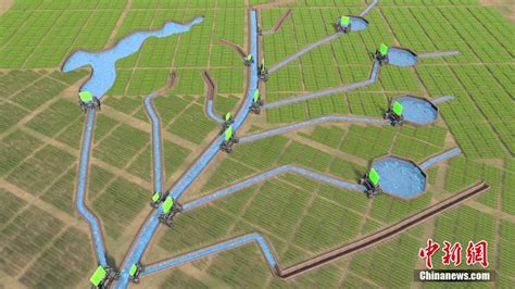 canal dirrigation en chine